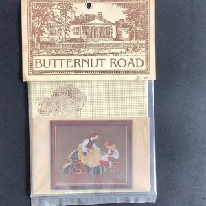 Butternut Road vintage cross stitch pattern